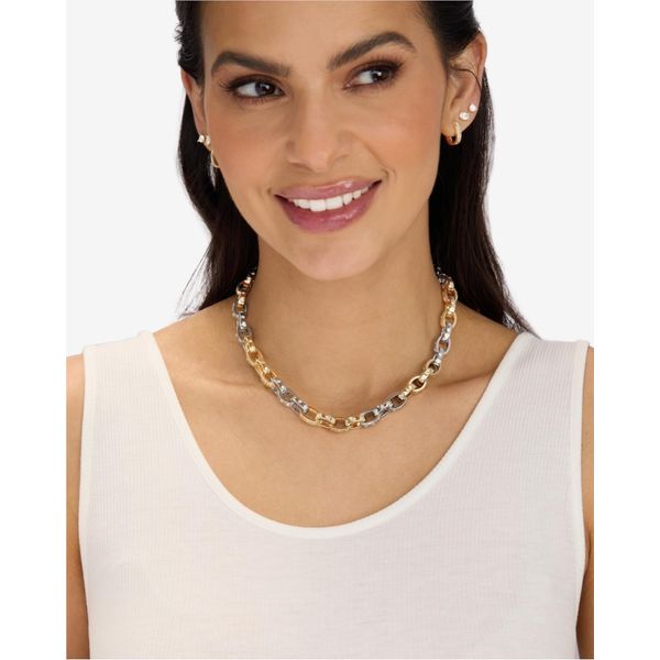 Melinda Maria Ashley Chain Link Necklace 9mm Image 4 Peter & Co. Jewelers Avon Lake, OH