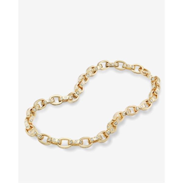 Melinda Maria Ashley Chain Link Necklace 9mm Image 3 Peter & Co. Jewelers Avon Lake, OH