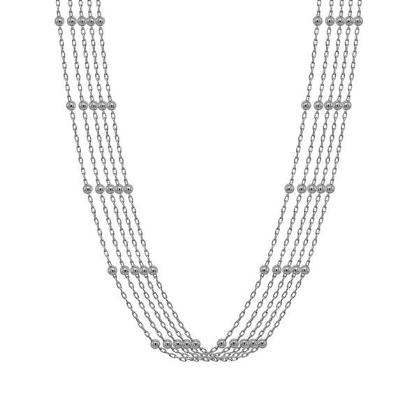 5-Strand Station Necklace Peter & Co. Jewelers Avon Lake, OH