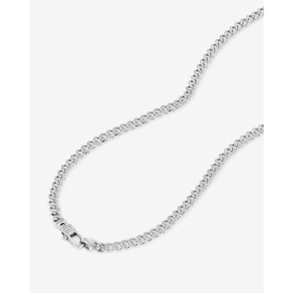 Melinda Maria Julian Pavé Lock Necklace 5mm Image 3 Peter & Co. Jewelers Avon Lake, OH