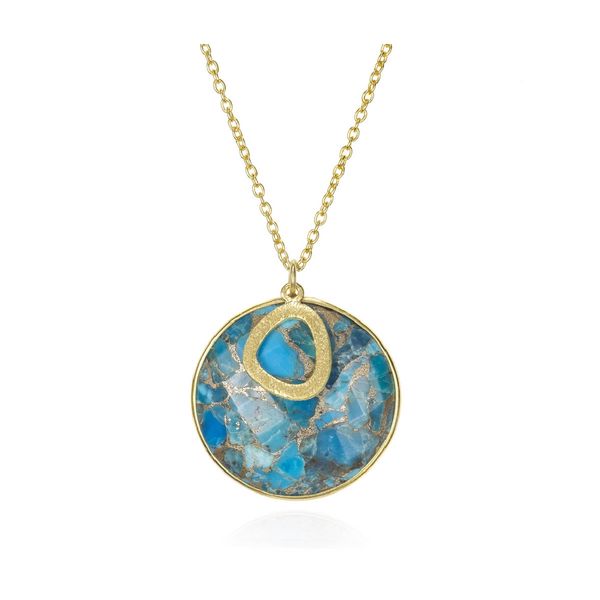 Jorge Revilla Luna Turquoise Necklace Peter & Co. Jewelers Avon Lake, OH
