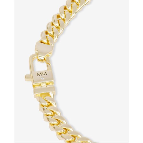 Melinda Maria Pavé Julian Cuban Chain Necklace 6.8mm Image 5 Peter & Co. Jewelers Avon Lake, OH