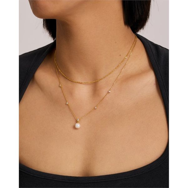 Ania Haie Gold Twisted Chain Necklace Image 2 Peter & Co. Jewelers Avon Lake, OH