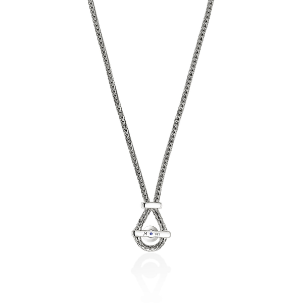 John Hardy Icon Necklace, Tanzanite and Diamond Pavé Image 3 Peter & Co. Jewelers Avon Lake, OH