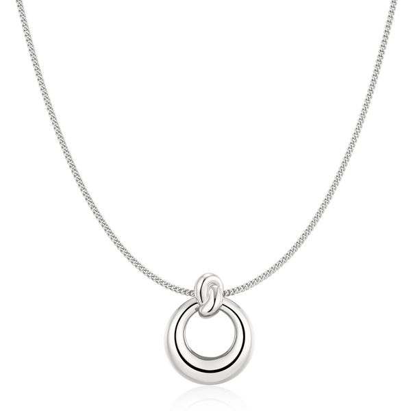 Ania Haie Silver Open Circle Necklace Peter & Co. Jewelers Avon Lake, OH