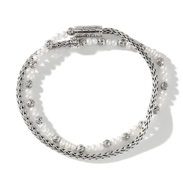 John Hardy Pearl Wrap Bracelet Image 3 Peter & Co. Jewelers Avon Lake, OH