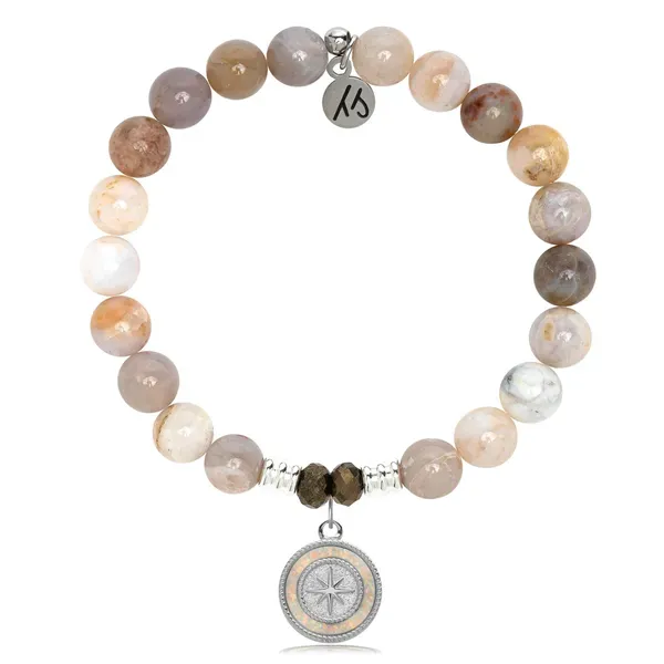 North Star/White Opal Australian Agate Bead Bracelet Peter & Co. Jewelers Avon Lake, OH