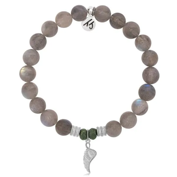 Angel Blessings Labradorite Bead Bracelet Peter & Co. Jewelers Avon Lake, OH