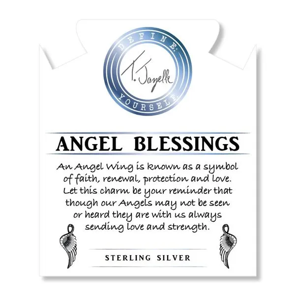 Angel Blessings Caribbean Quartzite Bead Bracelet Image 2 Peter & Co. Jewelers Avon Lake, OH
