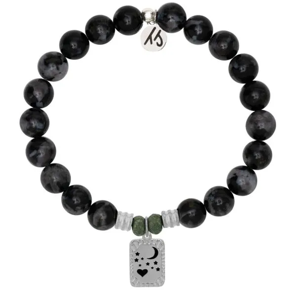 To The Moon And Back Indigo Gabro Bead Bracelet Peter & Co. Jewelers Avon Lake, OH