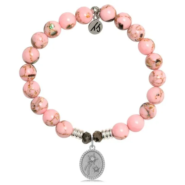 Celebrate Pink Shell Bead Bracelet Peter & Co. Jewelers Avon Lake, OH