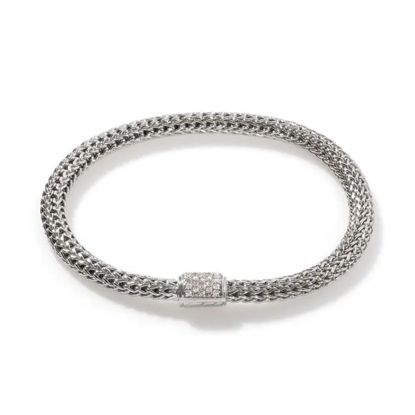John Hardy Classic Chain Diamond Bracelet Peter & Co. Jewelers Avon Lake, OH