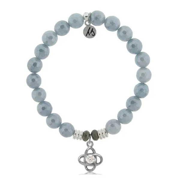 Stronger Together Blue Quartzite Bead Bracelet Peter & Co. Jewelers Avon Lake, OH