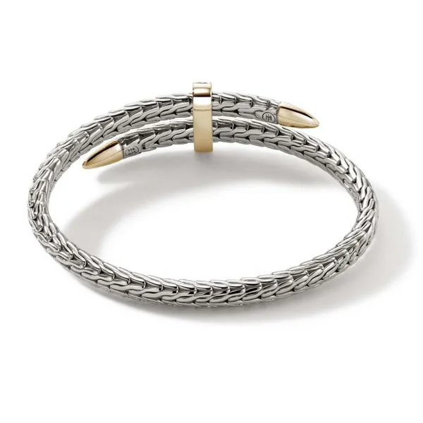John Hardy Spear Pavé Flex Cuff Image 3 Peter & Co. Jewelers Avon Lake, OH
