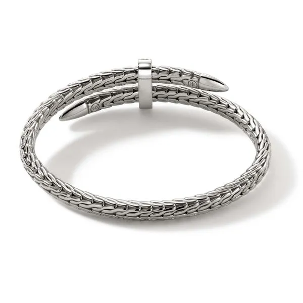 John Hardy Spear Pavé Flex Cuff Image 3 Peter & Co. Jewelers Avon Lake, OH