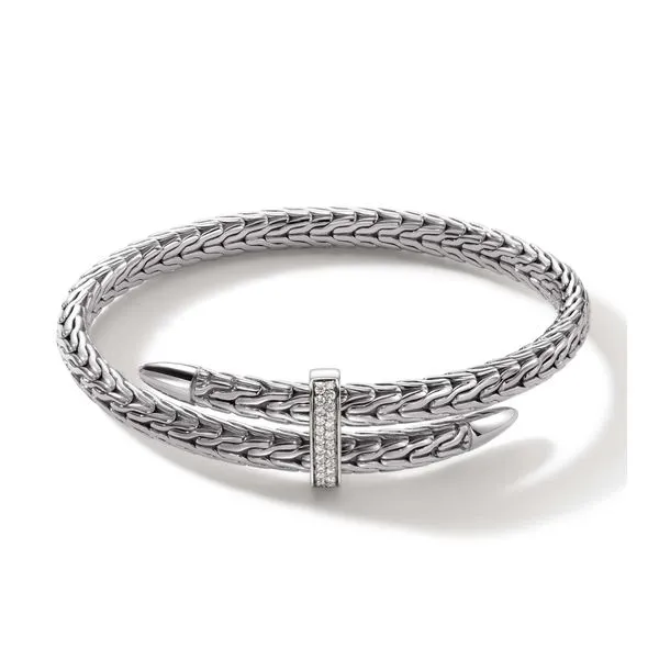 John Hardy Spear Pavé Flex Cuff Peter & Co. Jewelers Avon Lake, OH