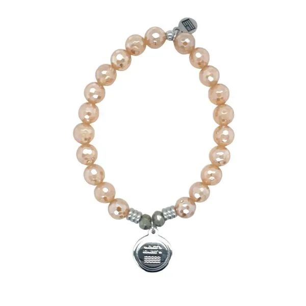 Avon Lake Champagne Agate Bracelet Image 2 Peter & Co. Jewelers Avon Lake, OH