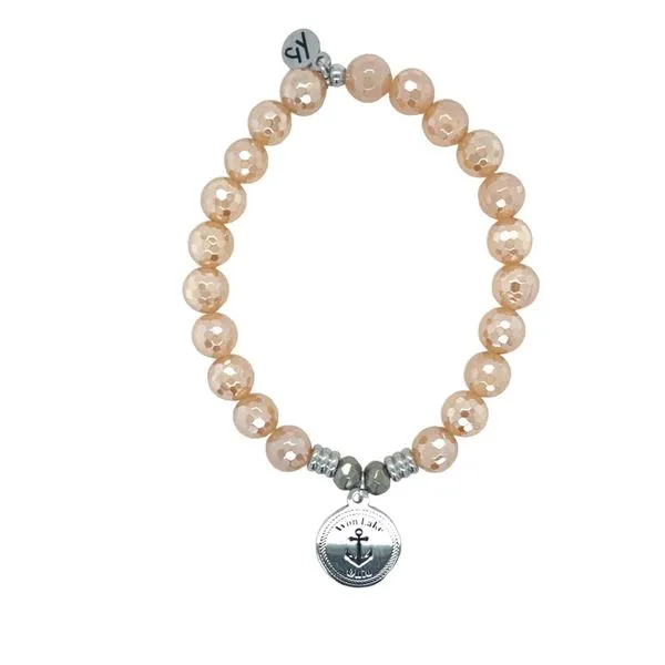 Avon Lake Champagne Agate Bracelet Peter & Co. Jewelers Avon Lake, OH
