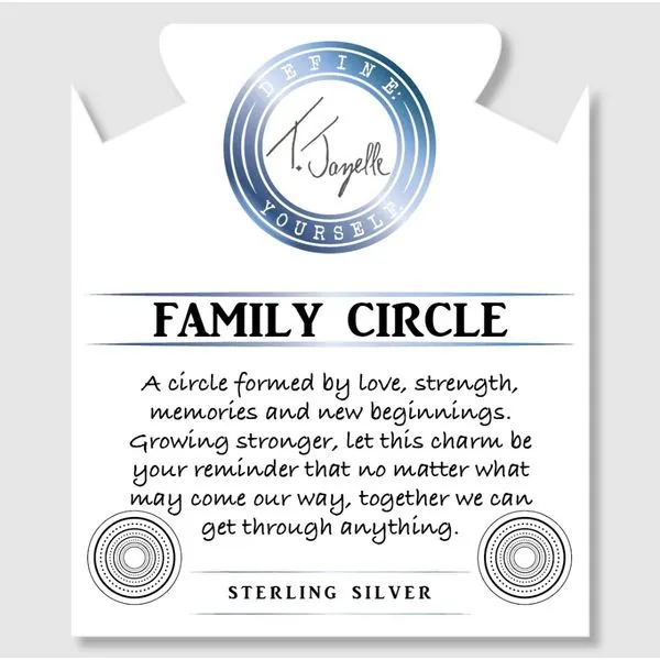 Family Circle Black Moonstone Bead Bracelet Image 2 Peter & Co. Jewelers Avon Lake, OH