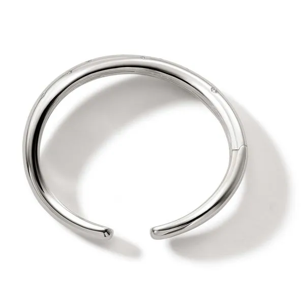 John Hardy Surf Diamond Kick Cuff Bracelet Image 3 Peter & Co. Jewelers Avon Lake, OH