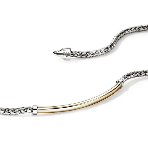 John Hardy Essentials 14k & Silver Bracelet Image 2 Peter & Co. Jewelers Avon Lake, OH