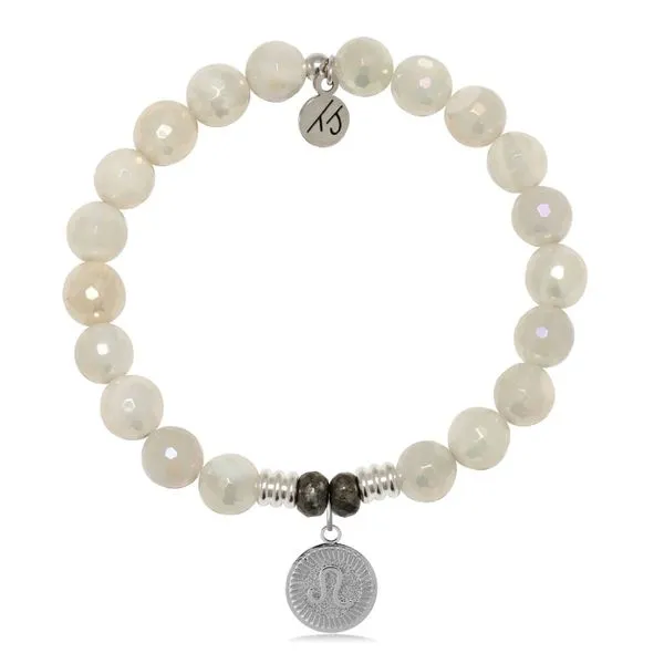 Zodiac Collection- Leo Faceted Moonstone Bead Bracelet Peter & Co. Jewelers Avon Lake, OH