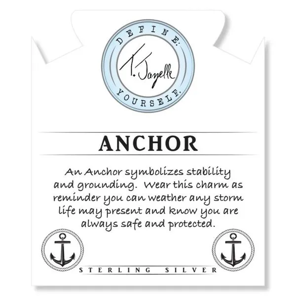 Anchor Blue Aquamarine Bead Bracelet Image 2 Peter & Co. Jewelers Avon Lake, OH