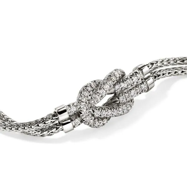 John Hardy Diamond Love Knot Bracelet Image 2 Peter & Co. Jewelers Avon Lake, OH