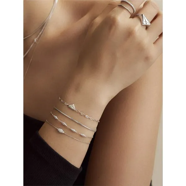Ania Haie Silver Pavé Sparkle Bracelet Image 2 Peter & Co. Jewelers Avon Lake, OH