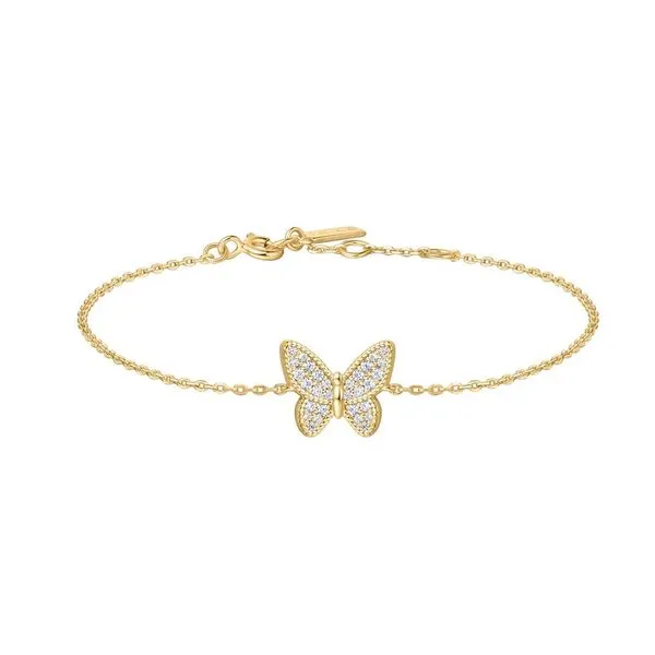 Ania Haie Gold Butterfly Pavé Bracelet Peter & Co. Jewelers Avon Lake, OH