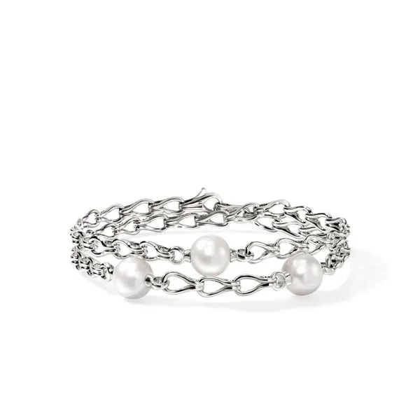 John Hardy Surf Wrap Bracelet with Pearls Peter & Co. Jewelers Avon Lake, OH