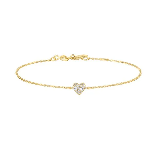 Ania Haie Gold Sweetheart Pavé Bracelet Peter & Co. Jewelers Avon Lake, OH