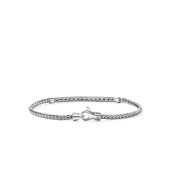 John Hardy Essential Pavé Black Sapphire Bracelet Image 4 Peter & Co. Jewelers Avon Lake, OH
