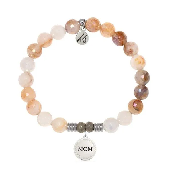 Endless Love Mom Sunset Quartz Bead Bracelet Peter & Co. Jewelers Avon Lake, OH