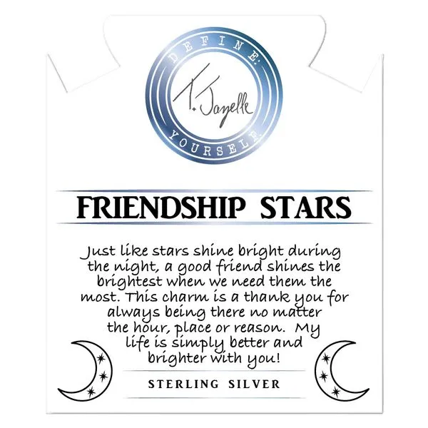 Friendship Stars Australian Agate Bead Bracelet Image 2 Peter & Co. Jewelers Avon Lake, OH