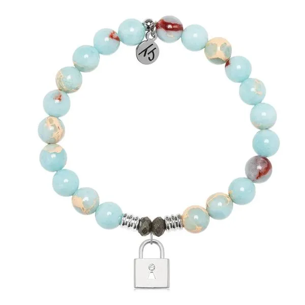 Unbreakable Friendship Snakeskin Jasper Bead Bracelet Peter & Co. Jewelers Avon Lake, OH