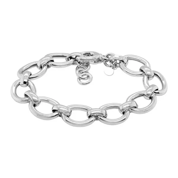 Silver Oval Link Bracelet Peter & Co. Jewelers Avon Lake, OH