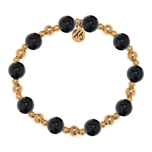Day By Day Black Onyx Bead Bracelet Peter & Co. Jewelers Avon Lake, OH