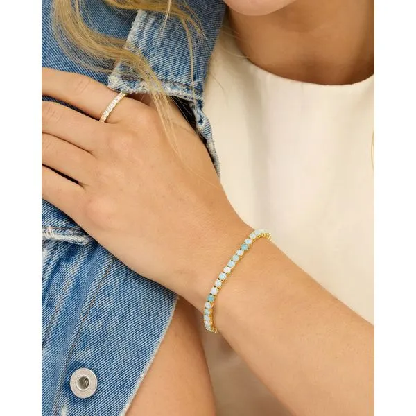 Melinda Maria Grand Heiress Ombré Tennis Bracelet Image 2 Peter & Co. Jewelers Avon Lake, OH