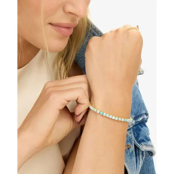 Melinda Maria Grand Heiress Ombré Tennis Bracelet Image 3 Peter & Co. Jewelers Avon Lake, OH