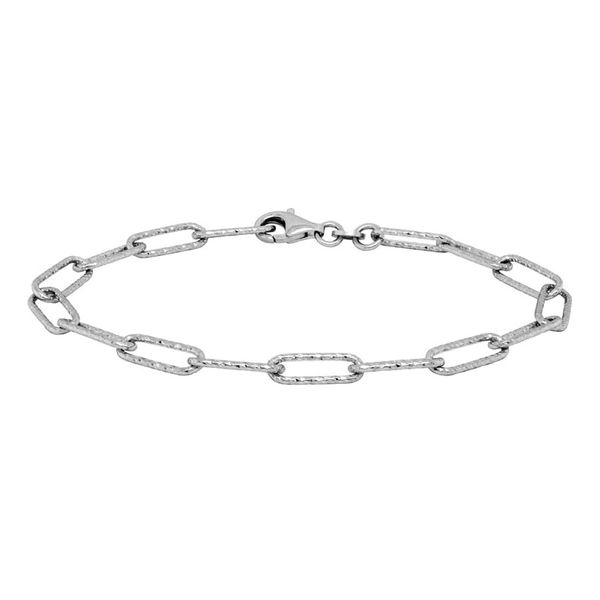 Diamond Cut Paperclip Bracelet Peter & Co. Jewelers Avon Lake, OH