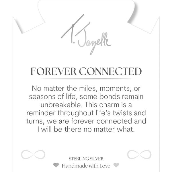 Forever Connected Aqua Agate Bead Bracelet Image 2 Peter & Co. Jewelers Avon Lake, OH