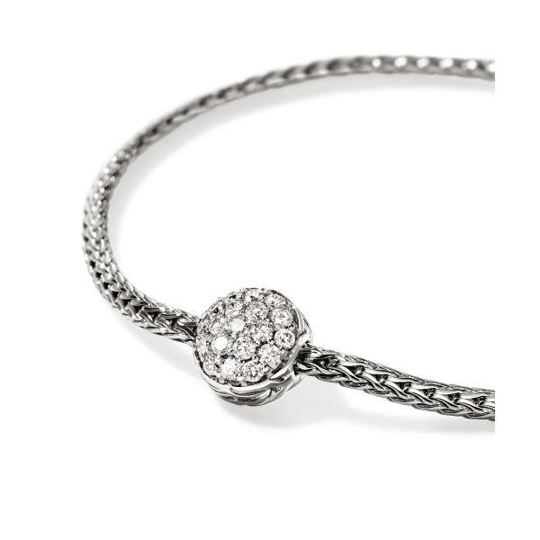 John Hardy Essential Diamond Pavé Bracelet Image 2 Peter & Co. Jewelers Avon Lake, OH