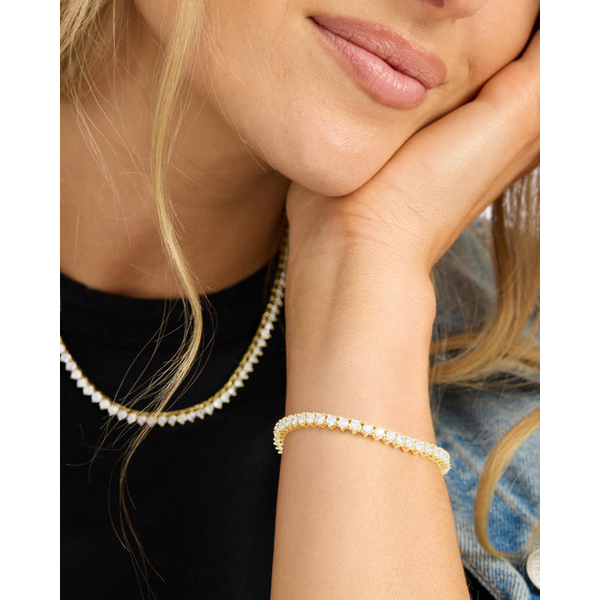 Melinda Maria Not Your Basic Tennis Bracelet Image 2 Peter & Co. Jewelers Avon Lake, OH