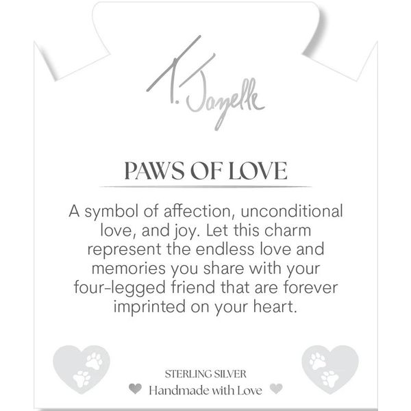 Paws Of Love Blue Aquamarine Bead Bracelet Image 2 Peter & Co. Jewelers Avon Lake, OH