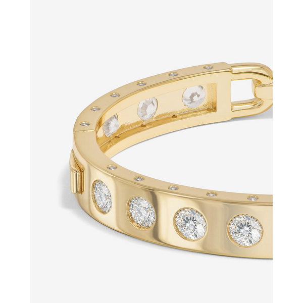 Melinda Maria Ashley Rodeo Lock Cuff 9mm Image 4 Peter & Co. Jewelers Avon Lake, OH