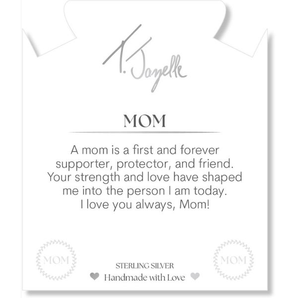 Endless Love Mom Moonstone Bead Bracelet Image 2 Peter & Co. Jewelers Avon Lake, OH