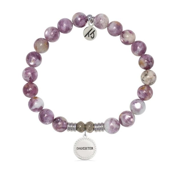 Endless Love Daughter Lepidolite Quartz Bead Bracelet Peter & Co. Jewelers Avon Lake, OH
