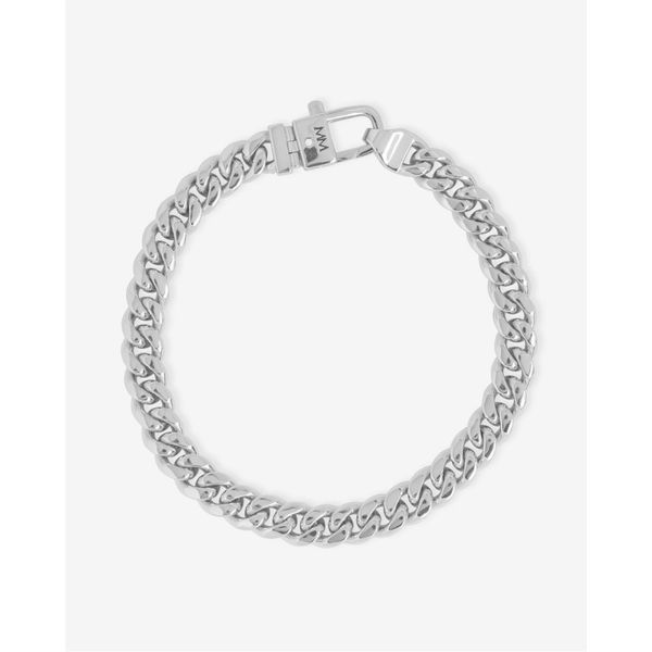 Melinda Maria Pavé Julian Cuban Chain Bracelet, 7.5