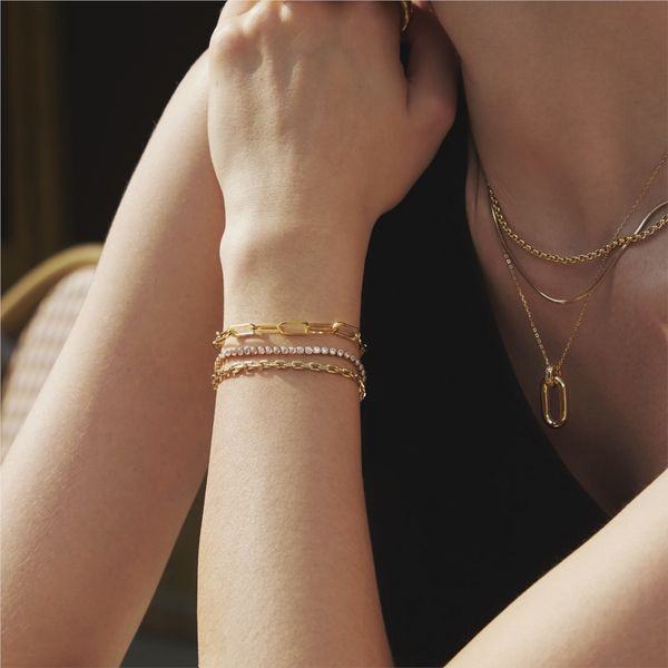 Ania Haie Gold Bold Chunky Chain Bracelet Image 2 Peter & Co. Jewelers Avon Lake, OH